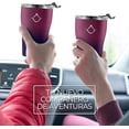 thumbnail image 3 of Termo para Café Hidranur 12 oz Morado, 3 of 4