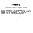 thumbnail image 2 of TEC Front Rear Ceramic Brake Pads Kit for Car Honda CR-V KTC-100545, 2 of 10