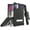 Black, variant on Case with Clip for iPhone 11, Tri-Shield [Military Grade] Rugged Cover with Metal Kickstand [Includes Wrist Strap Lanyard + Belt Hip Holster] for Apple iPhone 11 (2019, 6.1" Model)