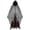 Coffee, variant on Harpily Ghostly Tattered Cloak with Hood Halloween Costume with Torn‑Edge Decoration Hooded Cloak for Women Halloween Party