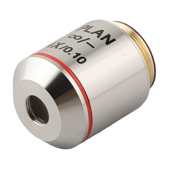 4X 10X 20X Infinity Microscope Objective Lens Professional Grade Accessory 4X