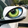 thumbnail image 5 of 2Pcs 3D Stereo Reflective Cat Eyes Car Sticker Creative Rearview Mirror Decal, 5 of 5