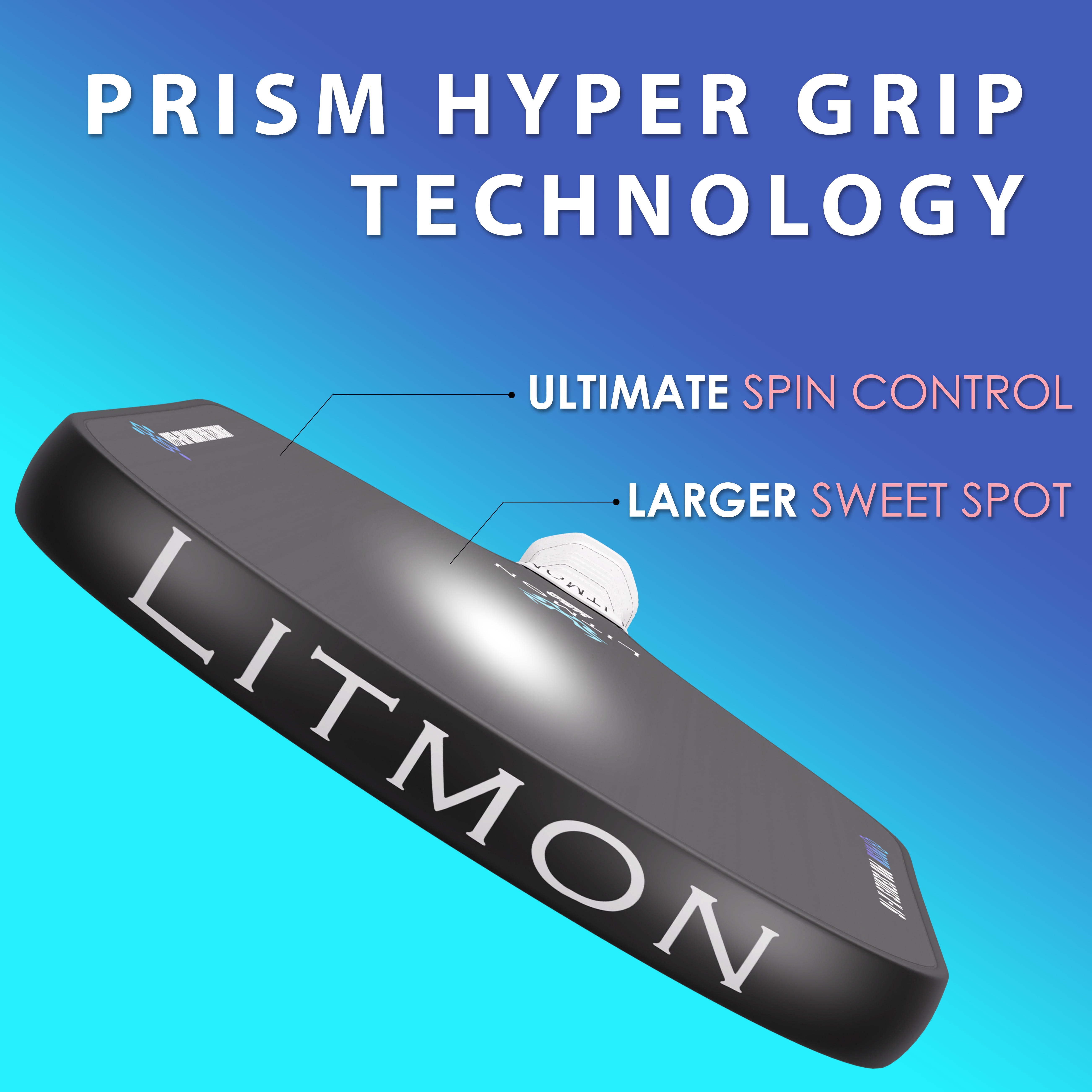 T700 Carbon Fiber Pickleball Paddle – USAPA Approved | 16mm Litmon Prism Pro