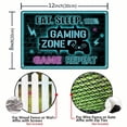 thumbnail image 4 of Gaming Zone Metal Tin Sign Cool Gamer Wall Decor for Boys, Teens, and Game Lovers, 8x12 Inches, Video games & Accessories Gaming Room or Man Cave Decoration, 4 of 7