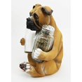 thumbnail image 4 of Adorable Hugging Fawn Boxer Dog Decorative Glass Salt Pepper Shakers Holder Resin Figurine, 4 of 4