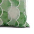 thumbnail image 2 of Simply Daisy, 18 x 18 inch, Zircoland , Geometric Print Pillow, Green, 2 of 2