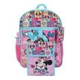 thumbnail image 1 of Minnie Mouse XOXO Kids 16" Backpack and Lunch Bag 5 Piece Set, 1 of 7