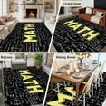 6'x9' Area Rugs, Mathematics Formulas Indoor Outdoor Area Rug for ...