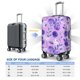 thumbnail image 4 of Balery Violet Funda de equipaje, fundas para maletas, elástica, lavable, protector de maletas, compatible con maletas de 18 a 32 pulgadas-Medium, 4 of 7