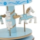 thumbnail image 4 of Carrusel Horse Girls Music Box, Caja De Carrusel Musical De 4 Caballos, Cajas De Música Perfectas Para / Niñas - Rosa / Azul / Rojo perfecl  Caja de música de carrusel de madera, 4 of 8