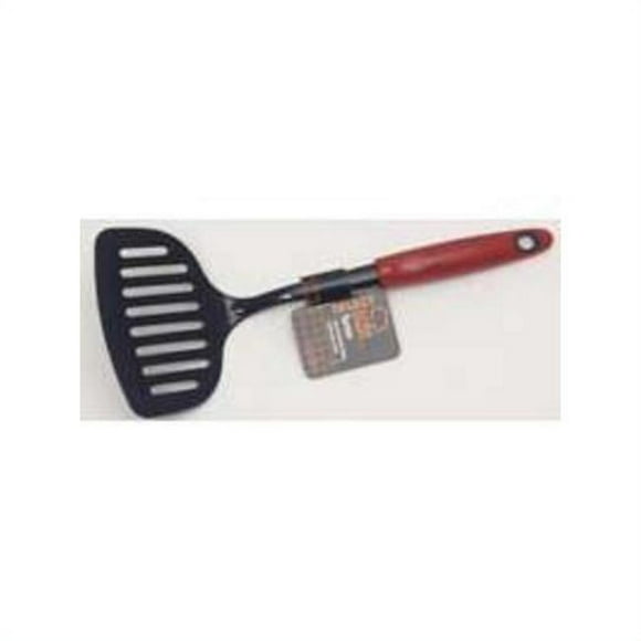 Chef Craft 795260 12 in. Jumbo Food Turner with Nylon Handle, Red