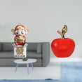 thumbnail image 2 of Figura del Dios de , figura de escritorio, estatua de dibujos animados, escultura de fruta artificial, figura de cerámica, artesanía única d, 2 of 8