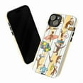 thumbnail image 4 of 3 in 1 Curious Monkey Phone Case Combo, Playful Cartoon Animal Adventure iPhone Cover Set, Fun Artistic Protective Case for iPhone 16 15 14 13 12 11 Plus Pro Max Mini, 4 of 6