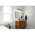 thumbnail image 5 of Kichler Brinley 32.5" 4 Light Brushed Nickel Vanity Light with Clear Glass Shades, 5 of 8