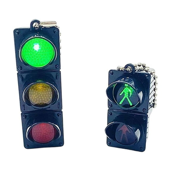 Stylish Traffic Light Keychain Pendant Accessory For Collectors And Enthusiasts