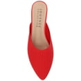 thumbnail image 5 of Journee Womens Aniee Slip On Almond Toe Mule Flats, Widths Available, 5 of 9