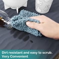 thumbnail image 4 of Waterproof Silicone Under Sink Mat 31'' x 22'' Shelf Liner for Kitchen and Bathroom, Cabinet and Counter Protector, Storage and Organizers, Litter Mat, Pet Cat Puppy Essentials(Dark Grey), 4 of 6