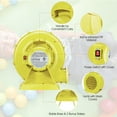 thumbnail image 6 of Costway Air Blower Pump Fan 350 Watt 0.5 HP for Inflatable Bounce House Bouncy Castle, 6 of 8