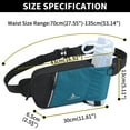 thumbnail image 3 of Hydration Packs Cadera Sports Fanny Pack Botella Impermeable Ajustable para Viajar Caminando, 3 of 9