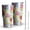 Pioneer Flower Floral-2, variant on 30oz Pioneer Flower Floral Print Pattern Tumbler, Double Wall Vacuum Insulated Cup, BPA-Free Leak Proof Lid & Reusable Straws, Hot 12h, Cold 34h