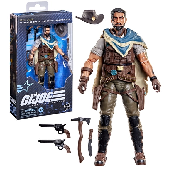 G.I. Joe Classified Series 200, Alejandro Balam "Sundown" Luna Mendoza, 6 Inch Action Figure