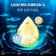 thumbnail image 5 of Aceite de pescado Webber Naturals Omega-3 4X Strength, 1390 mg con 1100 mg de Omega-3 (EPA y DHA) por c&#2013265921psula blanda, c&#2013265921psula blanda ent&#2013265929rica para un, 5 of 9