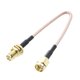 thumbnail image 2 of 5X SMA Hembra A SMA Macho F/M Antena Adaptador de Conexion de Cable Negro +, 2 of 5