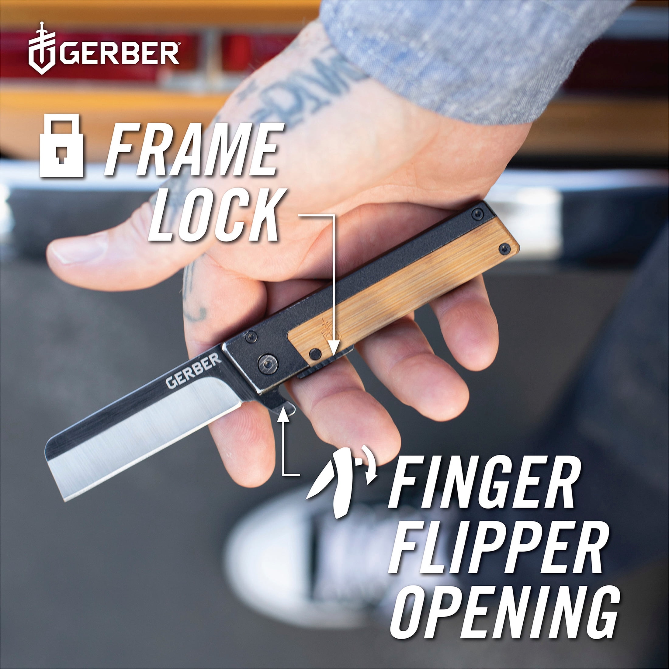 Quadrant Folding Knife