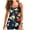 Black, variant on BLTIBY 2025 Tankini Swimsuits for Women 2 Piece Bathing Suits Tops with Boyshorts Printed Sleeveless Strap Loose Fit Swimwear White M