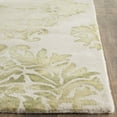 thumbnail image 4 of Safavieh Dip Dye Cadence Damask Wool Area Rug, Beige/Green, 8' x 10', 4 of 9