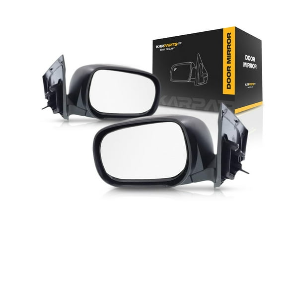 For Toyota RAV4 2006 2007 2008 Door Mirror Driver and Passenger Side | Pair | Power | Non-Heated | Paint To Match | Replacement For TO1320234, TO1321234 | 87940-42810, 87910-42870