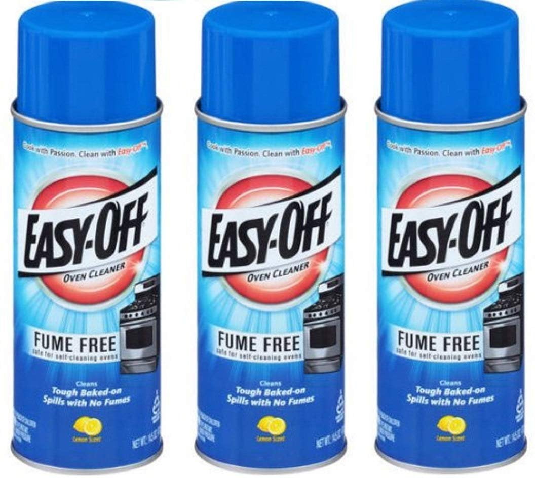EasyOff Fume Free Lemon Scent Oven Cleaner Spray 14.5 oz. Aerosol Can