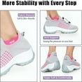 thumbnail image 6 of Cyiecw Orthopedic Sneakers Breathable Women Walking Shoes Slip on Trainers Women's Comfortable Casual Ladies Athletic Shoe Thick Bottom, 6 of 6