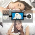 thumbnail image 5 of 10" Digital Photo Frame with Remote Control and AC Power Adapter, 1024 x 600 High Resolution, 16:9 Aspect Ratio, 1080P, Black/White, 5 of 10