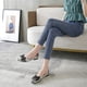 thumbnail image 5 of Zapatos Planos con Lazo para Mujer Likrtyny Punta Puntiaguda Suela Suave Étnico Negro 36, 5 of 9