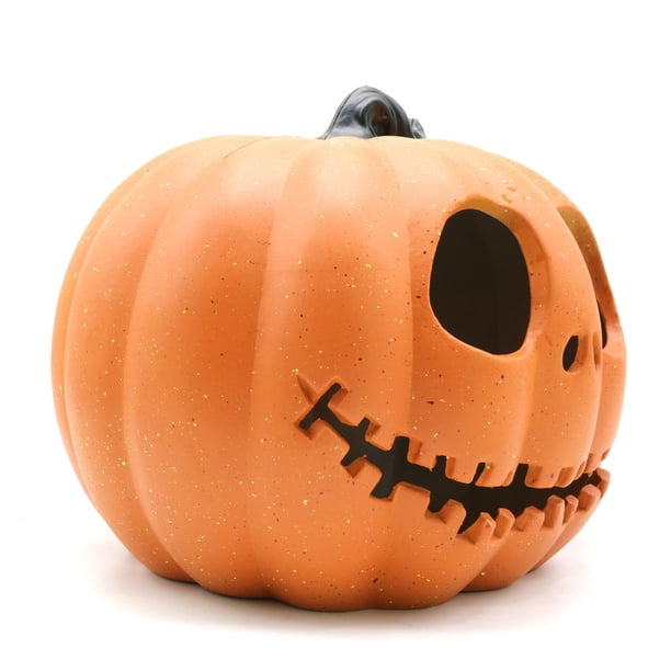 Yuarrent Linterna de calabaza para Halloween, iluminación para tienda de casa, diseño de escena de adorno, lámpara alimentada por DIY, Kits de decoración para fiestas Yuarrent HA067716-01
