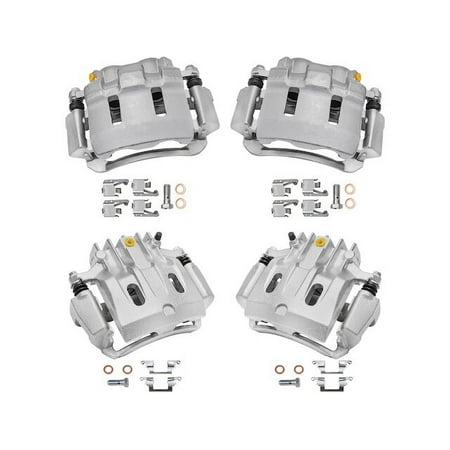 Brake Caliper Set - Compatible with 2000 - 2004 Ford F-250 Super Duty 2001 2002 2003