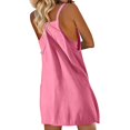 thumbnail image 3 of Womens Athletic Dress Hot Shot Dress Built in Shorts Workout Romper Trendy Outfit, 3 of 9
