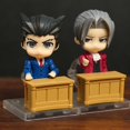 thumbnail image 2 of ZanAttorney 1761 1762 Phoenix Wright PVC figura de acción juguete de modelos coleccionables escritorio mantequilla Miles Edgeworth1762 cajas zhangyuxiang unisex, 2 of 2