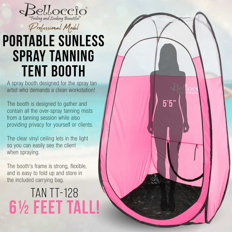 Tolhit Waterproof Sunless Body Tanning Tent Popup Spray Tan Booth - China  Spray Tan Booth and Tanning Tent price