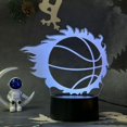 thumbnail image 1 of Luz nocturna LED 3D para baloncesto que cambia de color para niños, 1 of 1