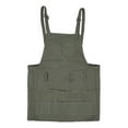 thumbnail image 1 of Painting Pottery Apron Adult Canvas Drawing Apron Artist Work Accessory with Pocket, 1 of 4