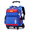 Blue Astronaut, variant on lvyH Rolling Backpack Large-capacity Wheeled Backpack Waterproof Trolley School Bag,Blue Geometry(6 Wheels)