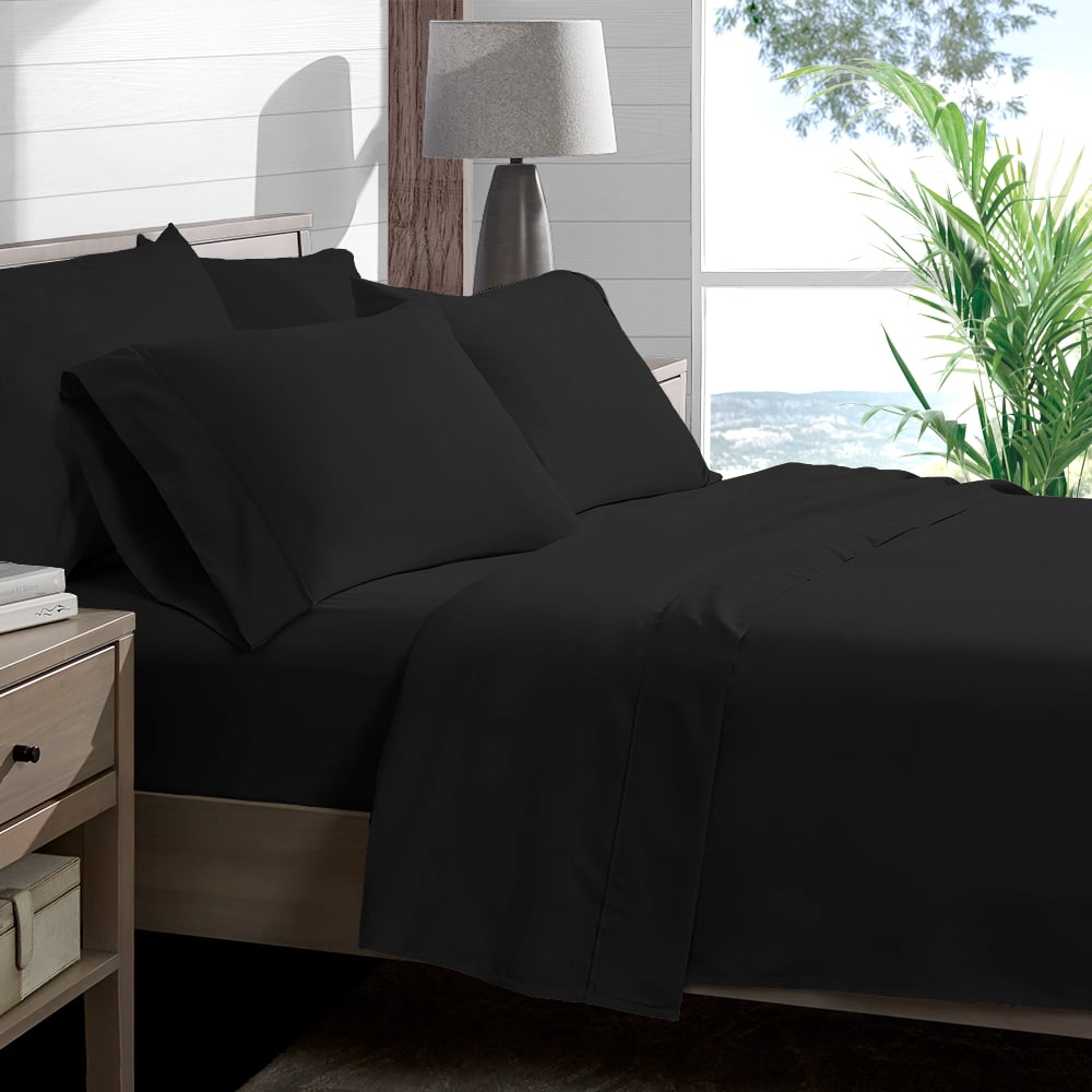 Premium 1800 Ultra Soft Microfiber Collection Sheet Set Double Premium 1800 Ultra Soft Microfiber Collection Sheet Set Double Brushed Hypoallergenic Wrinkle Resistant Deep Pocket Queen Gray Com