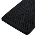 thumbnail image 4 of Memory Foam Bath Rug Black Geometric Pattern, 32 x 20 inches, Soft Absorbent Anti-Slip Backing Bathroom Mat Machine Washable, 4 of 7