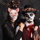 thumbnail image 3 of BRIGHTFUFU Half Face Animal Mask Máscara de cerdo para Fiesta Festival Halloween Masquerade Fancy Ball Cosplay (Rosa), 3 of 8
