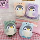 thumbnail image 2 of Cute Penguin Keychains Mini Cute Stuffed Penguin in Bear Costume Dressed Plush Toys Keychain for Boys Girls Green, 2 of 4