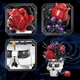 thumbnail image 5 of Remocguys Skull Roses Building Set Compatible with Lego Flower Botanical Collection Gothic Decor Kit for Adults Women 1376pcs, 5 of 6