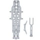 thumbnail image 4 of Chasis de Fibra de Carbono RC Alta Flexibilidad Mecanizado CNC Hueco 2 Capas Reemplazo de Hundimiento Placa de Chasis Inferior RC ANGGREK Otros, 4 of 8