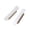 White, variant on sunsanly 1 Pair Cabinet Handle Punch-free Self-adhesive Cabinet Cupboard Door Pull Handle Home Supply